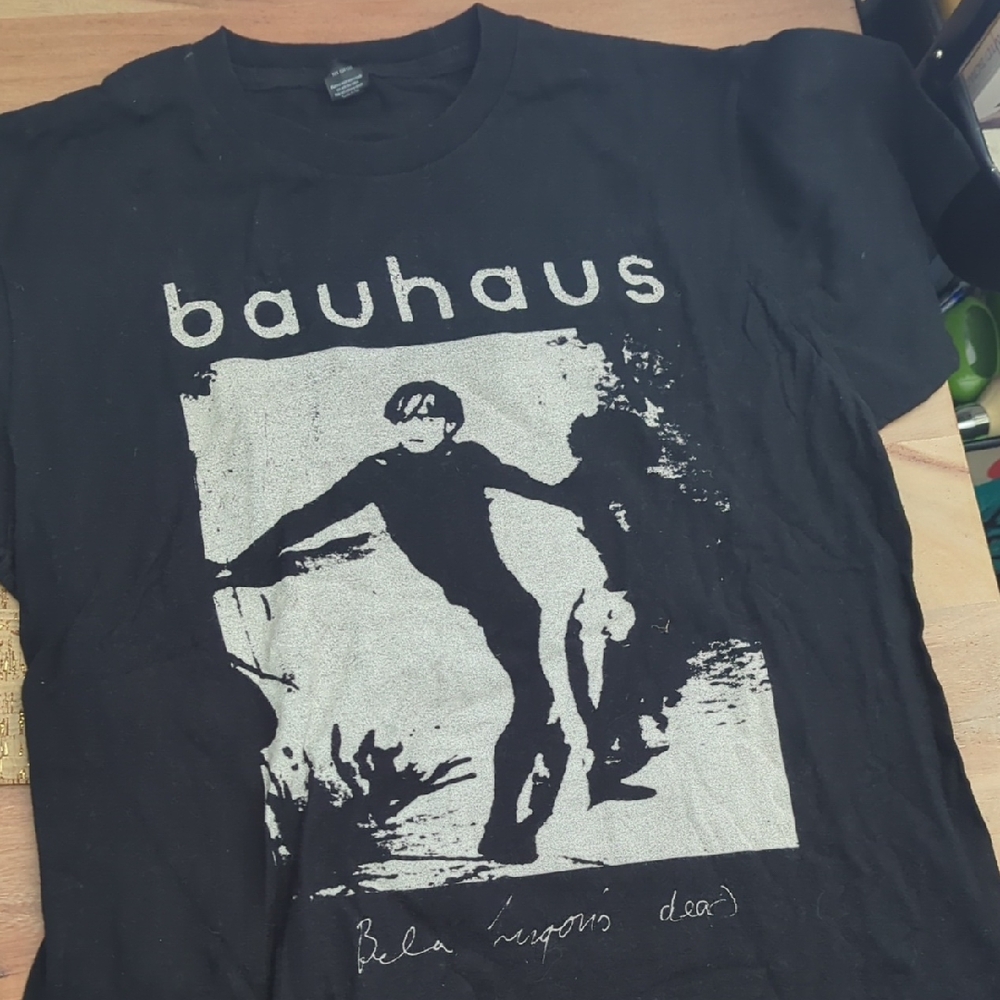 Tultex Black Bauhaus Graphic Tee